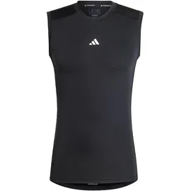 adidas Techfit Compression Training Sleeveless T-shirt black XL Tall