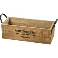Meinposten. Holzkiste braun Dekokiste Shabby Kiste Obstkiste Holz Deko