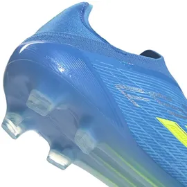 adidas F50 Elite Laceless FG Herren Lucid Ray Blue/Team Solar Yellow 43