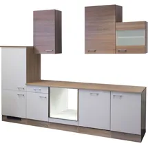 Flex-Well Küchenzeile Samoa 280 cm weiß