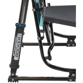 GCI Stowaway Rocker mit Seitentisch, teal