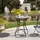 Outsunny Gartentisch Ø 60 x 71 cm Blau/Orange/Weiß