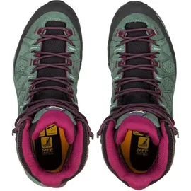 Salewa Alp Trainer 2 Mid GTX Damen Duck Green/Rhododendon 42,5