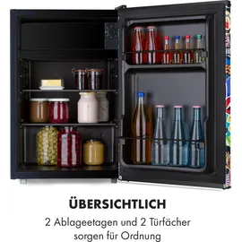 Klarstein Cool Vibe 70+ Kühlschrank (70 l, 0 mm hoch, Schwarz)