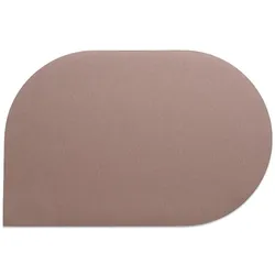 Tisch-Set Edel PU-Leder nougat 45,0x30,0x0,17cm
