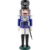 Seiffener Volkskunst eG Nussknacker Husar 50 cm blau