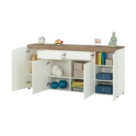 Möbel Kraft Kommode 189 x 88 x 40 cm Weiß
