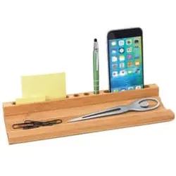 WEDO Organizer m.Smartphone-Halter 611807 Bambus