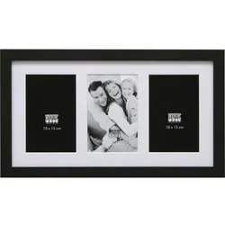 Deknudt S66KA3 Galerie   3x10x15 Holz schwarz mit Passepartout