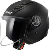 LS2 OF616 Airflow II Jethelm - Matt-Schwarz - L