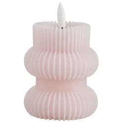 LED-Kerze Grace in Rosa