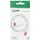 InLine Patch Flachband Netzwerkkabel RJ45 CAT6 U/UTP 1m Weiss