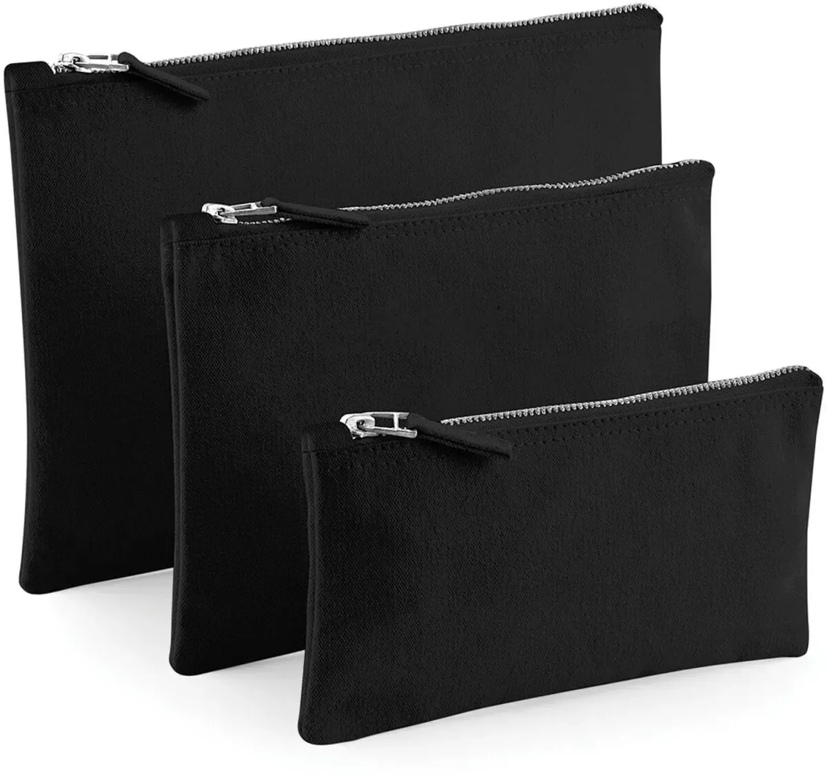 Westford Mill Canvas Accessoires Tasche Sport- und Reisetasche W530 black S (20 x 11,5 cm)