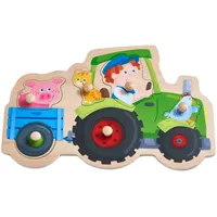 HABA Greifpuzzle Lustige Traktorfahrt