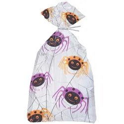 20 Spinnen Halloween Tüten 28cm - OS