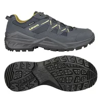 Lowa Sirkos Evo GTX LO Herren stahlblau/senf 44