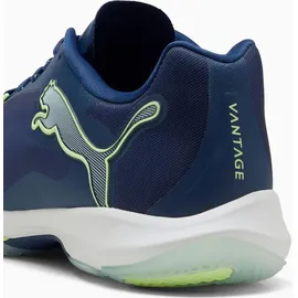 Puma Vantage Nitro Hallenschuhe Herren blau/weiß 46