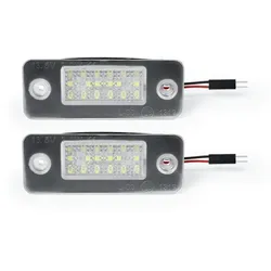 Beleuchtung Led Kennzeichenbeleuchtung für Audi A8 D3 4E 2002-2010 LED Hell
