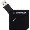 Esperanza SPEICHERKARTENLESER ALL IN ONE EA130 USB 2.0 (USB 2.0), Speicherkartenlesegerät, Schwarz