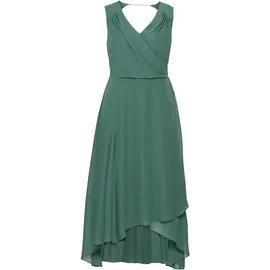 sheego Abendkleid Unifarben Grün 58