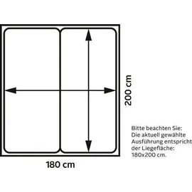 Westfalia Schlafkomfort 7-Zonen-Kaltschaummatratze 180 x 200 cm H2/H2