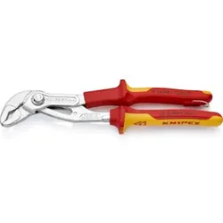 KNIPEX 87 26 250 T Cobra® VDE Hightech-Wasserpumpenzange, isoliert verchromt 250 mm