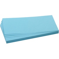 Franken Moderationskarten blau 9,5 x 20,5 cm