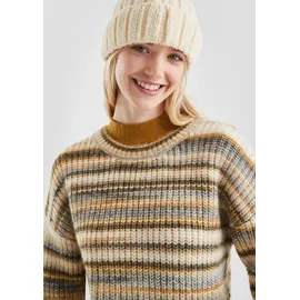 QS Pullover in bunter Multimelange Optik Mehrfarbig XXL