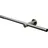 GARDINIA Gardinenstangen-Set Sol Ø 16-19 mm edelstahl-optik 190-340 cm