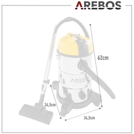 Arebos Industriestaubsauger 2300W