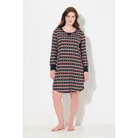 Ulla Popken Nachthemd in marine | Gr.: 50-52