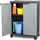vidaXL Kunststoffschrank 0,68 x 0,39 x 0,92 m grau