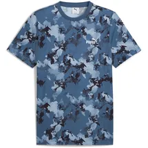Puma Essentials Camo Tee blau M