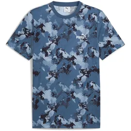 Puma Essentials Camo Tee blau M