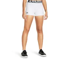 Under Armour Heatgear Kurze Leggings - White Black M