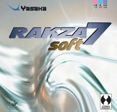 Yasaka Belag Rakza 7 soft schwarz 1,8 - schwarz 1,8