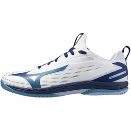 Mizuno Wave Drive Neo 4 White/Bellwether Blue 46
