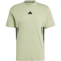 Adidas Future Icons 3-Streifen T-Shirt Herren IY7736 - tent green XS