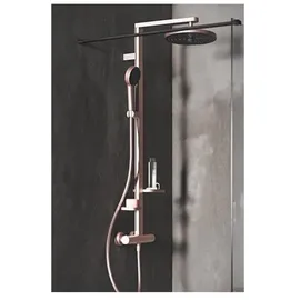 Ideal Standard Duschsystem Thermostat mit Regen- und Handbrause Rosé