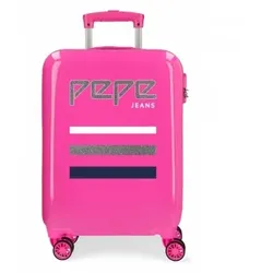Pepe Jeans für Damen. 6521161 Kabinentasche World starr 34L fuchsia -38x55x20cm (OSFA), Lässig, Rosa, ABS/Polykarbonat