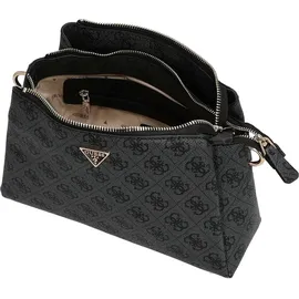 GUESS Noelle II Tri Comp Crossbody Coal Logo - L