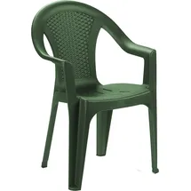 Mojawo Armlehnstuhl Gartenstuhl 56 x 56 x 83 cm grün 3 St.