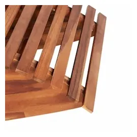 vidaXL Sonnenliege 149 x 60 x 86 cm braun 2 St.