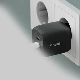 Belkin BoostCharge Pro, USB-C GaN technology - 2 Ports, Schnellladen mit Power Deliver und PPS