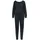 URBAN CLASSICS Ladies Long Sleeve Terry Jumpsuit, Schwarz