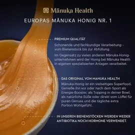 Hager Pharma Gmbh MANUKA HONIG MGO 400+ 250 g