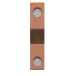 Striebel & John ZX2876 ZEP 40x10 Für CombiLine SKII Module Kupferschiene, lose Lieferung 2CPX043452R9999