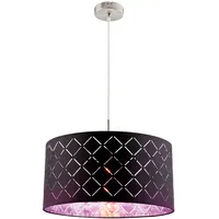 GLOBO Wohn Schlaf Zimmer Textil Fernbedienung Lampe dimmbar grau