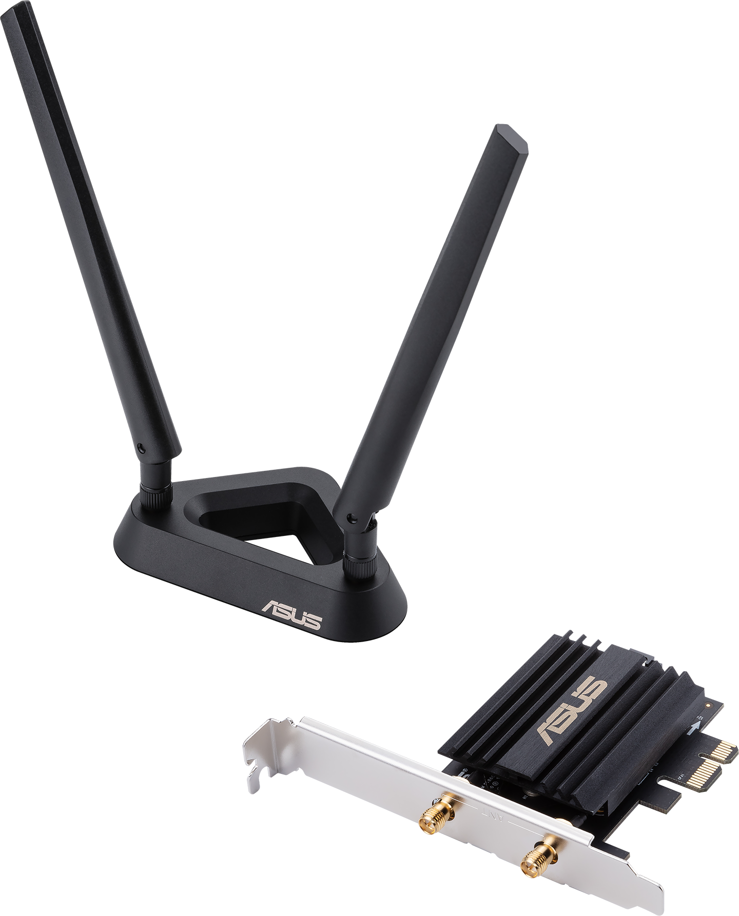 ASUS AX3000 PCIe WLAN-Karte (PCE-AX58BT) [Wi-Fi 6 Adapter, Dual Band, 802.11ax, MU-MIMO]