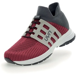 UYN Nature Tune Slip-on Sneaker aus Merinowolle Damen bordeaux/grey 40